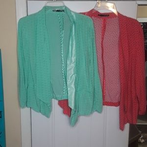 Set of 2 Maurices blazers. One is xl, one is xxl